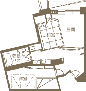 なごみ特別室 間取り図