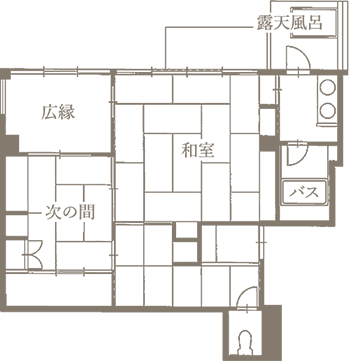 特富士 間取り図